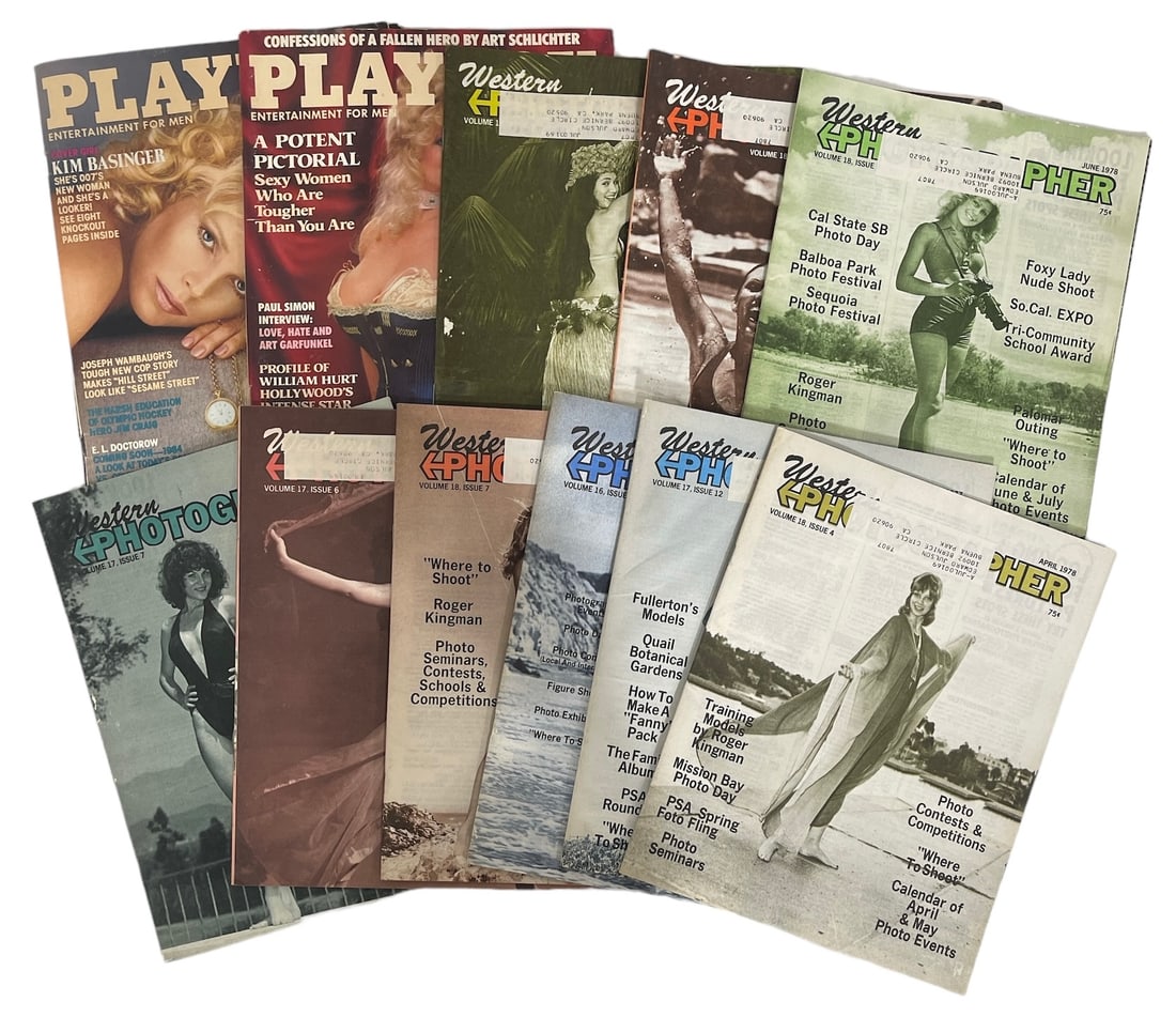 Vintage Erotic Adult Magazine Collection: Vintage Erotic Adult Magazine Collection