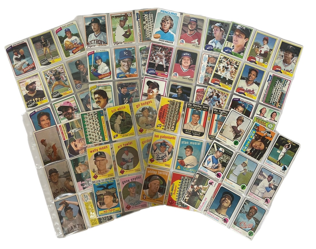 Vintage Baseball Trading Card Collection (1 of 2)