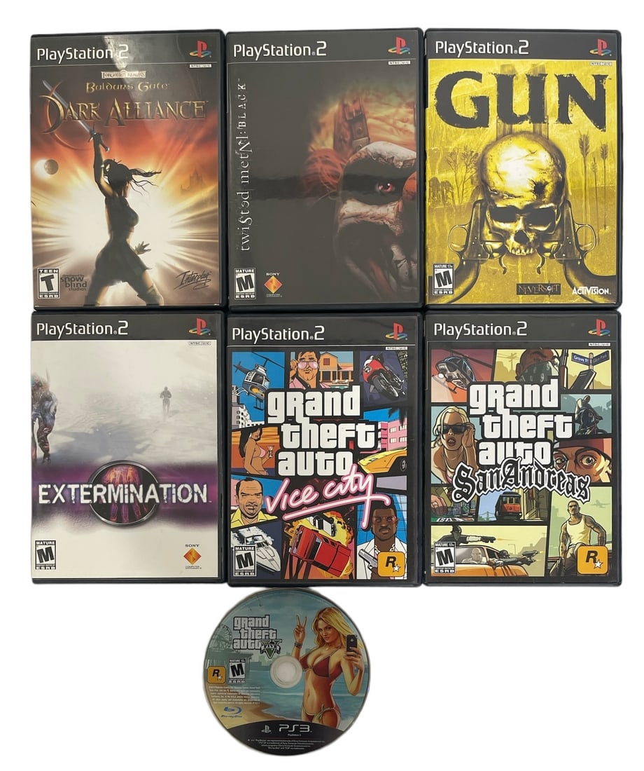 Lot of 7 | PlayStation 2 and 3 Game Collection (1 of 2)