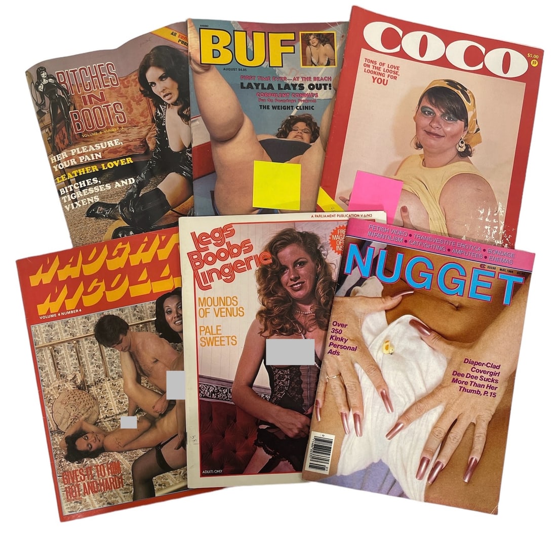 Vintage Erotic Adult Magazine Collection: Vintage Erotic Adult Magazine Collection