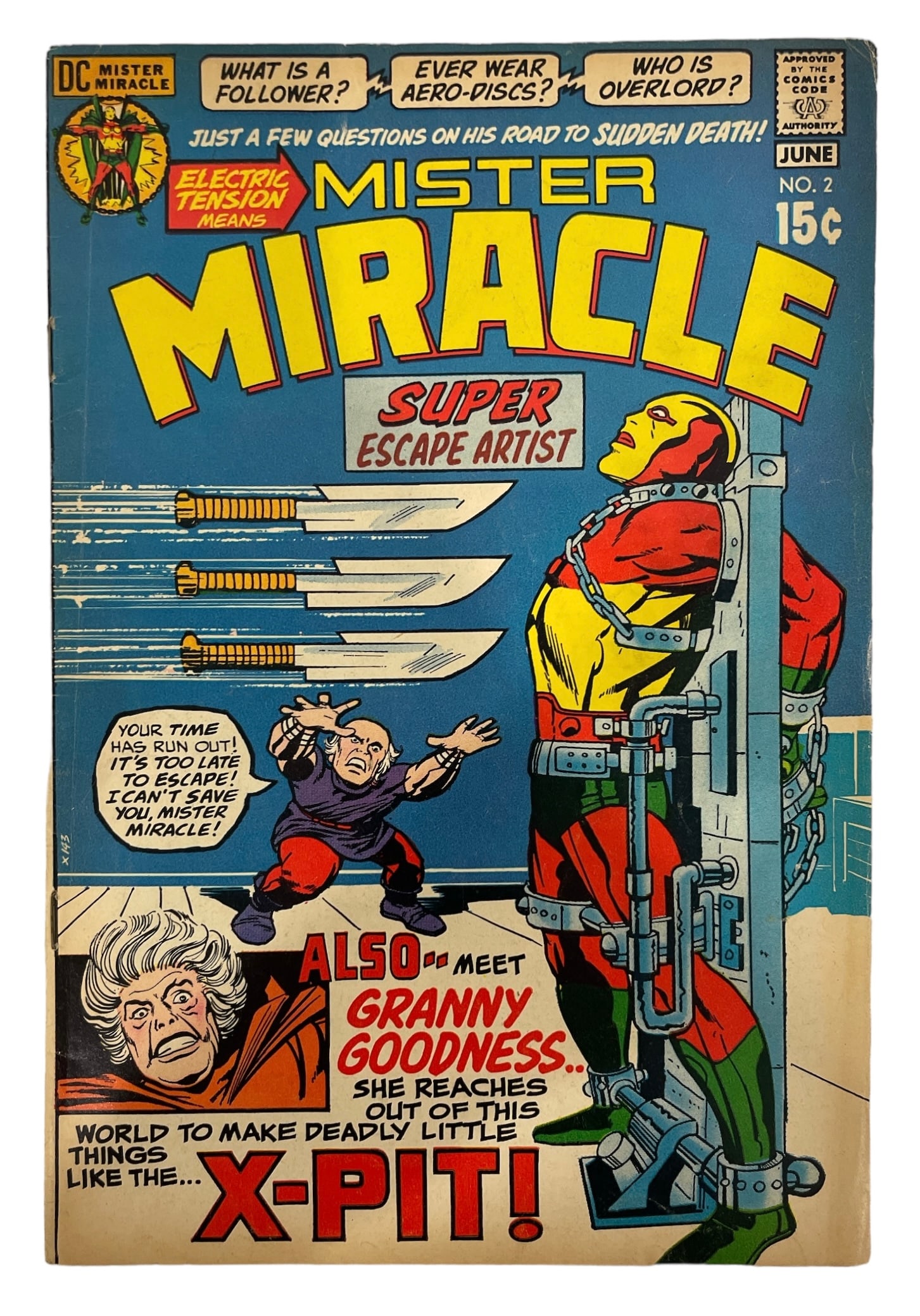 Rare Vintage DCs Mister Miracle Comic Books | NO. 2 (1 of 4)