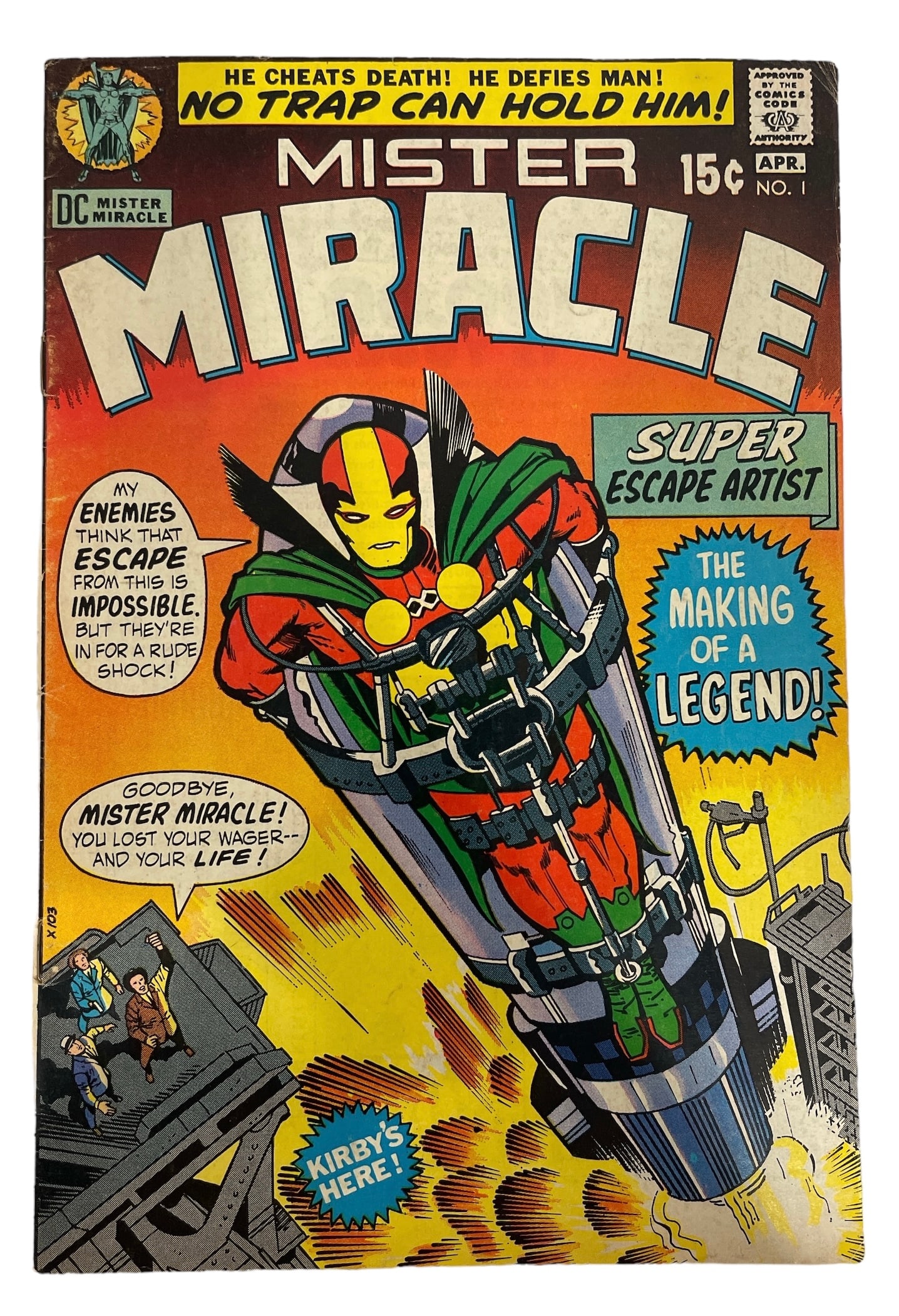 Rare Vintage DCs Mister Miracle Comic Books | NO. 1 (1 of 4)