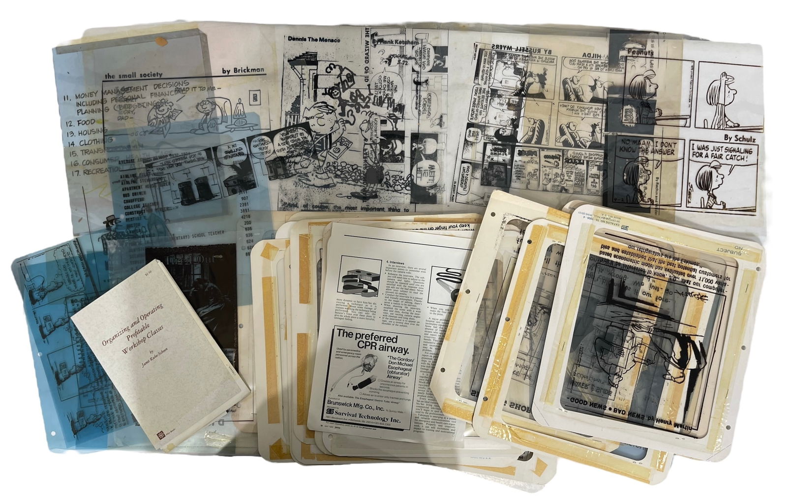 Comic Strip Collection Clear Print Collection (1 of 3)