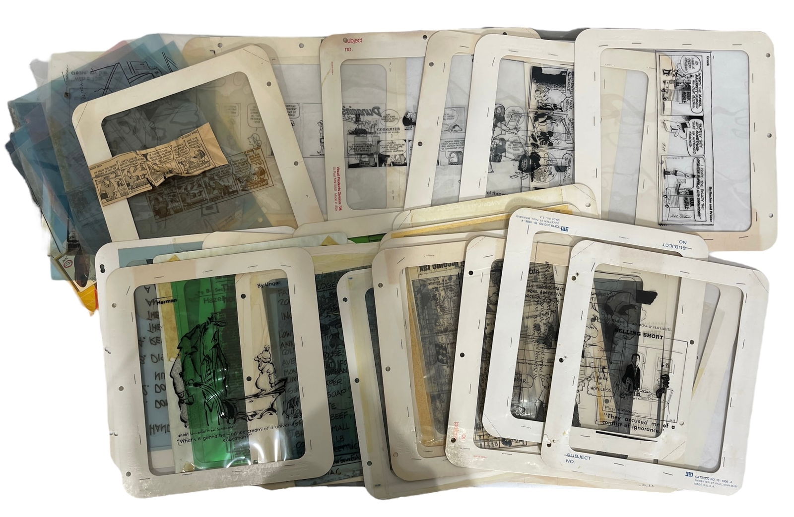 Comic Strip Collection Clear Print Collection (1 of 3)