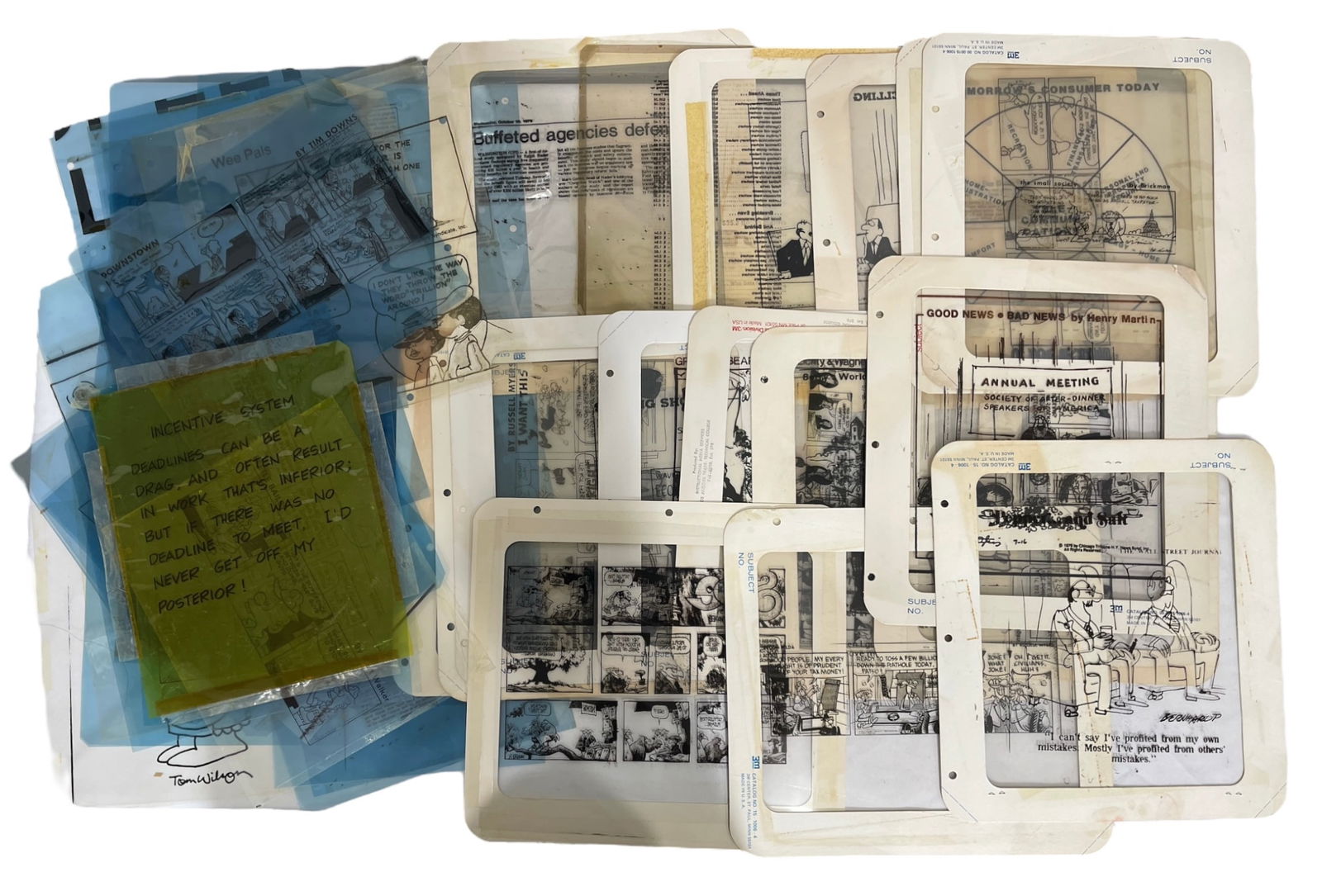 Comic Strip Collection Clear Print Collection (1 of 3)