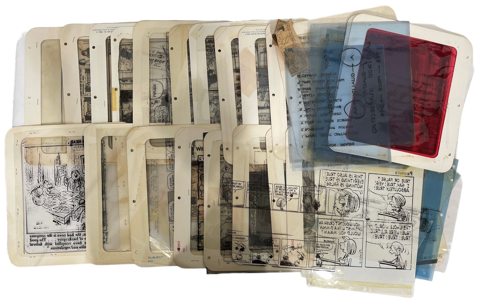 Comic Strip Collection Clear Print Collection (1 of 3)