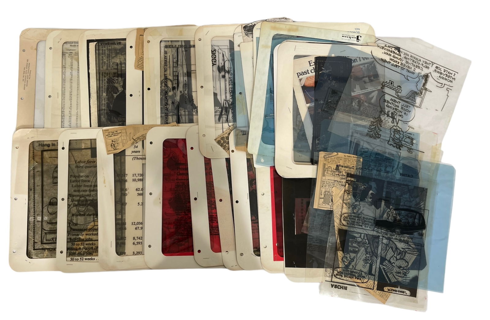 Comic Strip Collection Clear Print Collection (1 of 2)