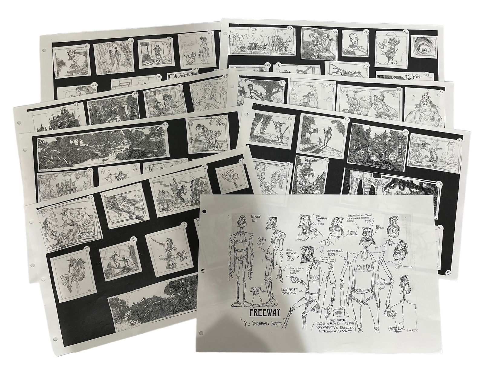 Storyboard and Character Concept Art | Prints (1 of 1)