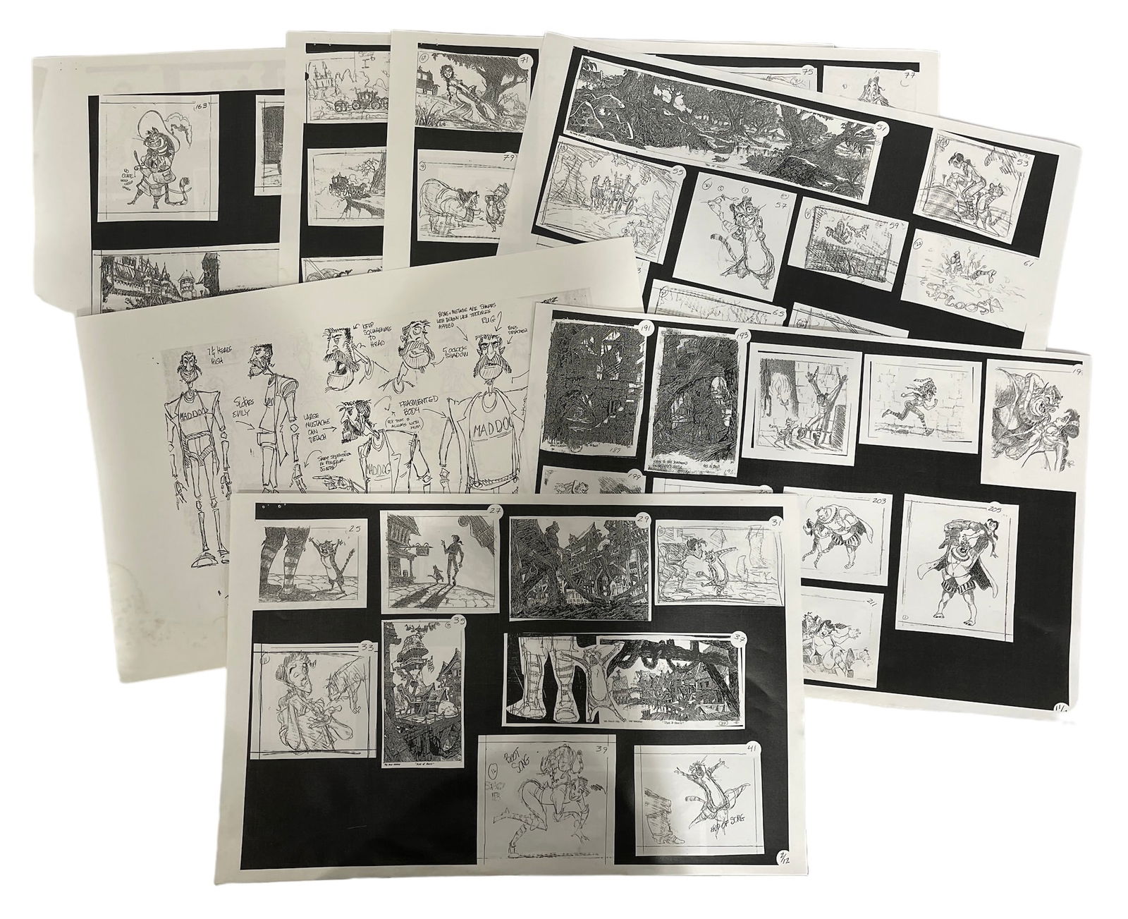 Character and Story Board Concept Art Collection | Prints (1 of 1)