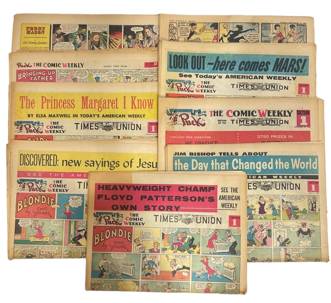 Vintage Rare Newspapers | Comic Section (1 of 2)