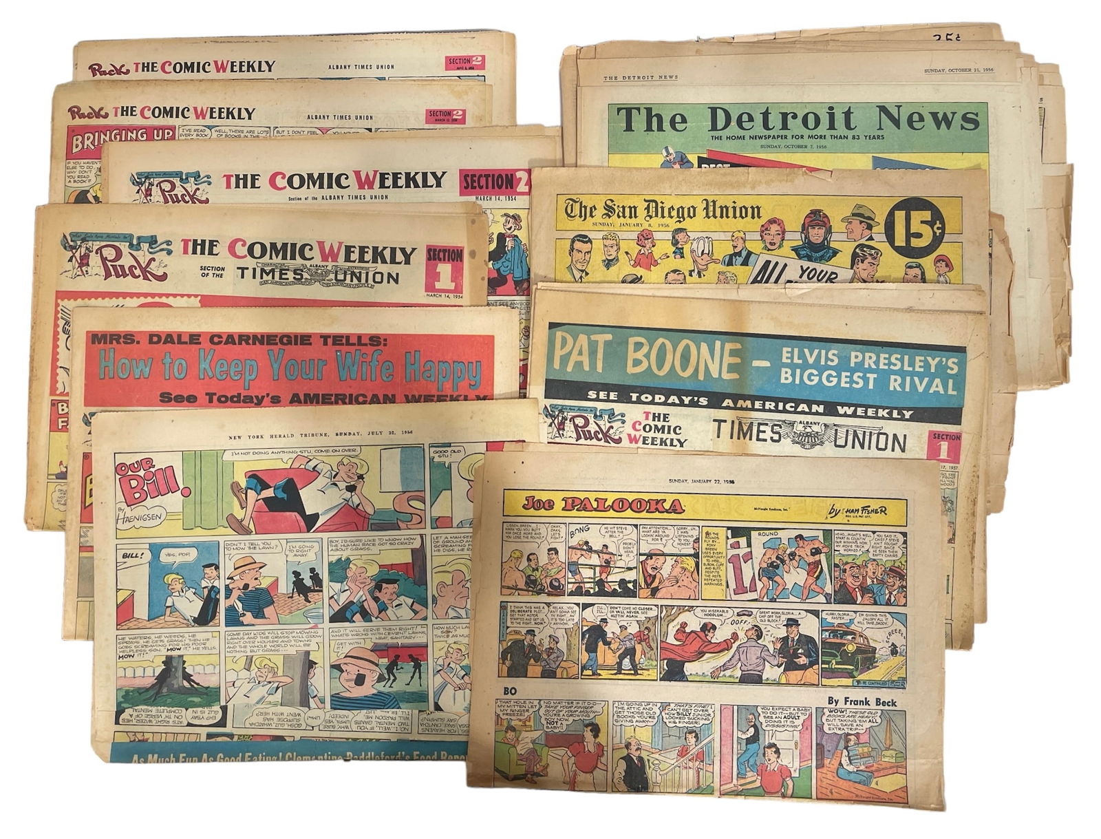 Vintage Rare Newspapers | Comic Section (1 of 2)