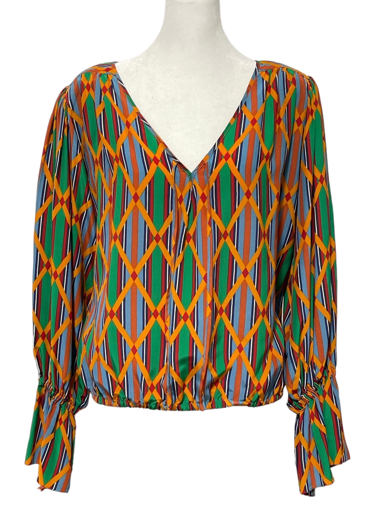 Vintage Saint Laurent Blouse | Made in France | Size 40 (1 of 3)