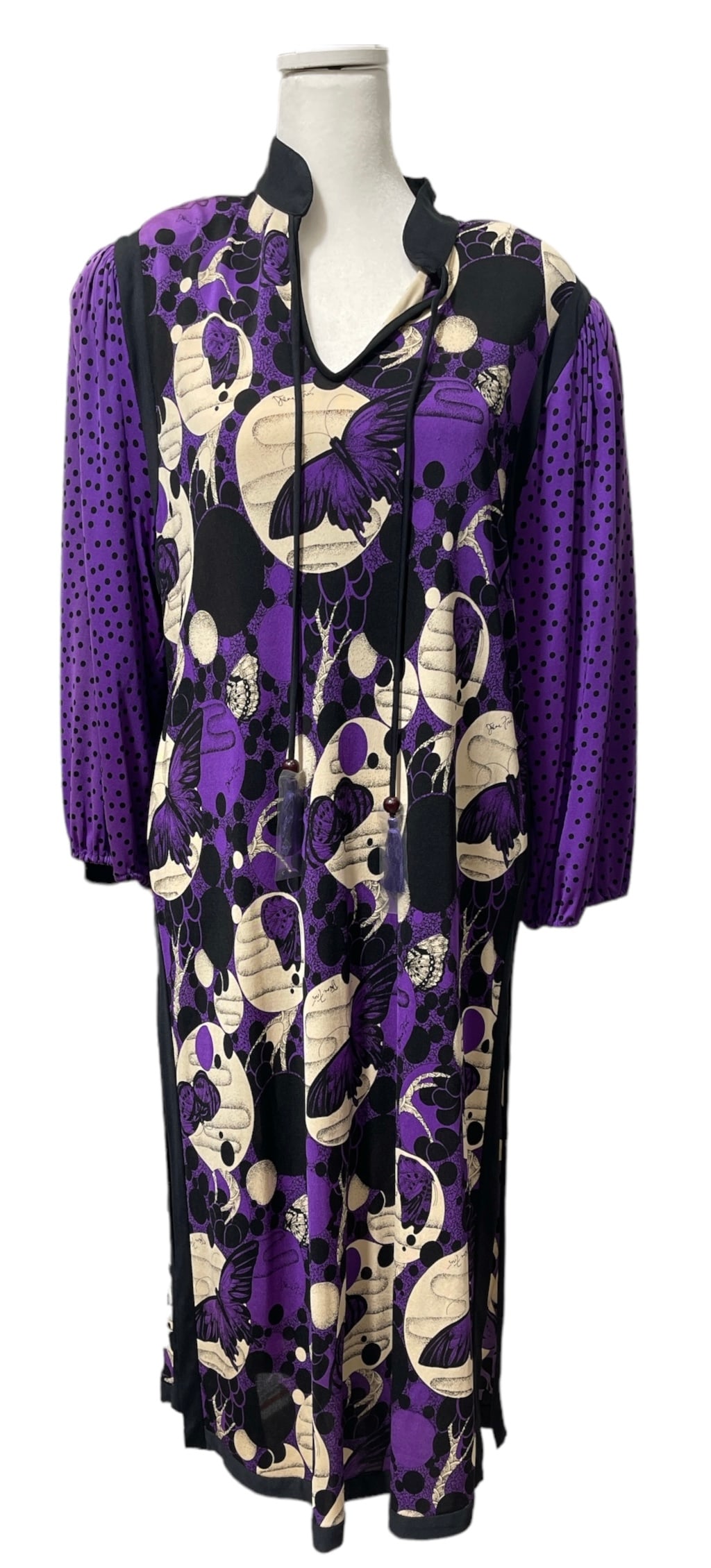 Vintage Diane Freis | 100 Percent Silk (1 of 3)