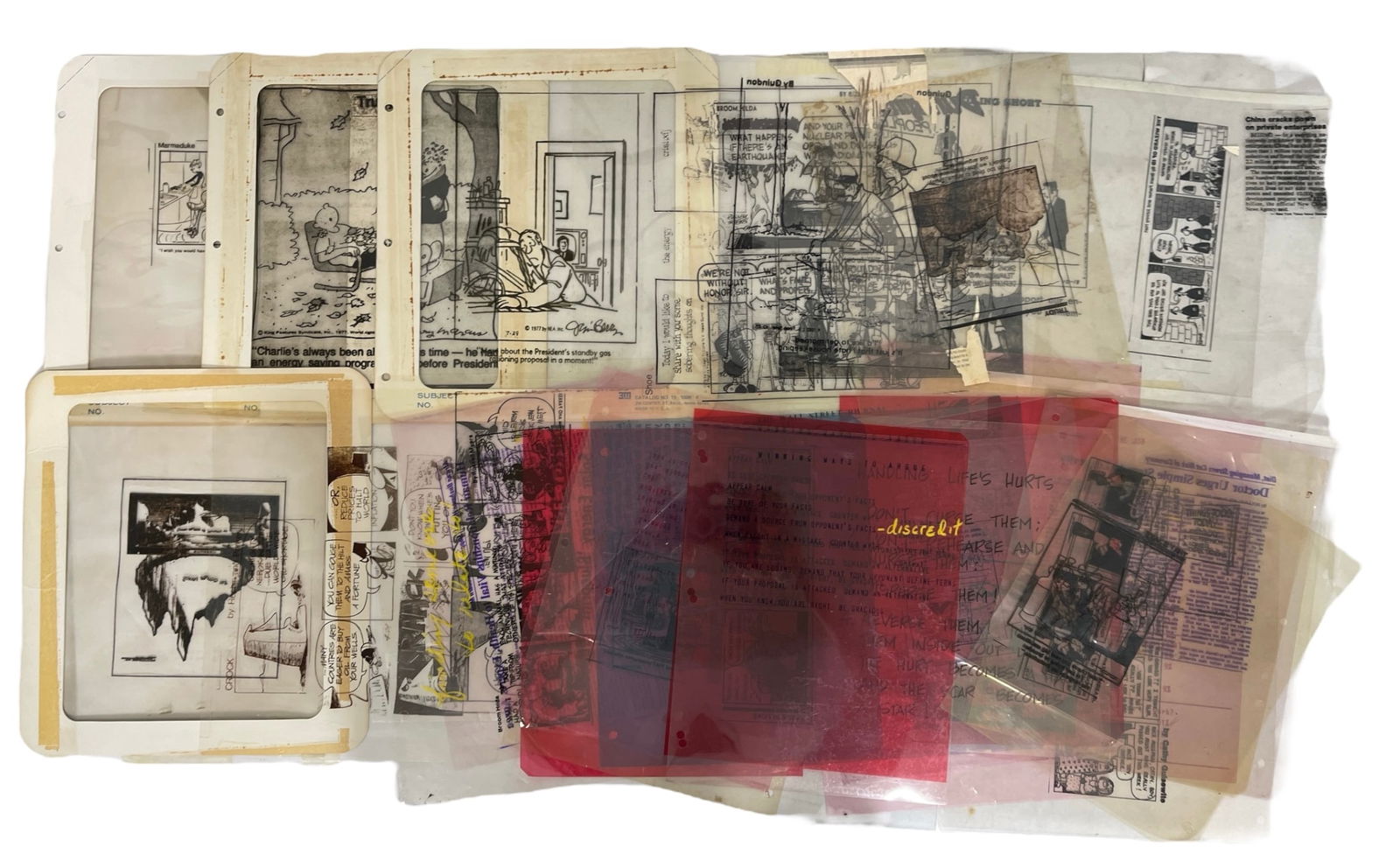 Comic Strip Collection Clear Print Collection (1 of 2)