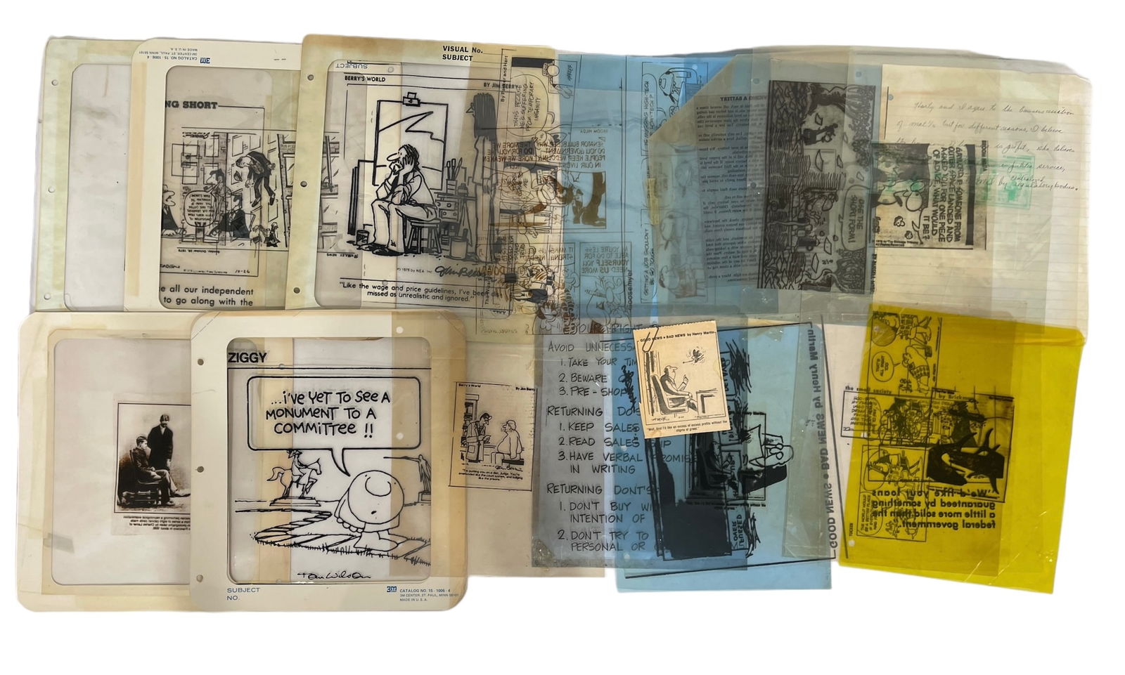 Comic Strip Collection Clear Print Collection (1 of 2)