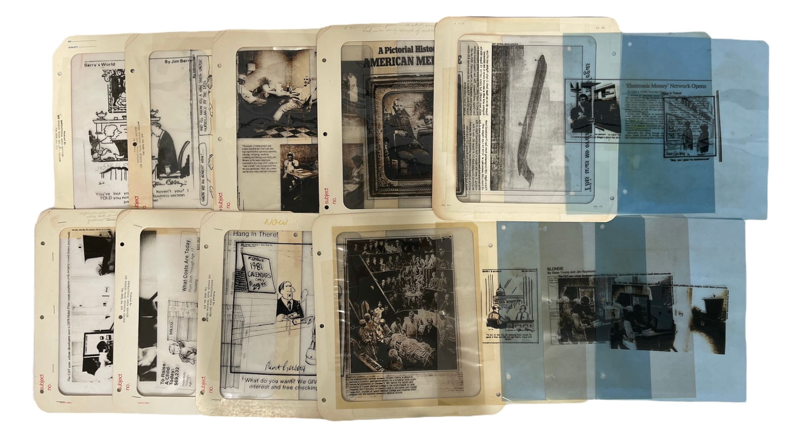 Comic Strip Collection Clear Print Collection (1 of 2)