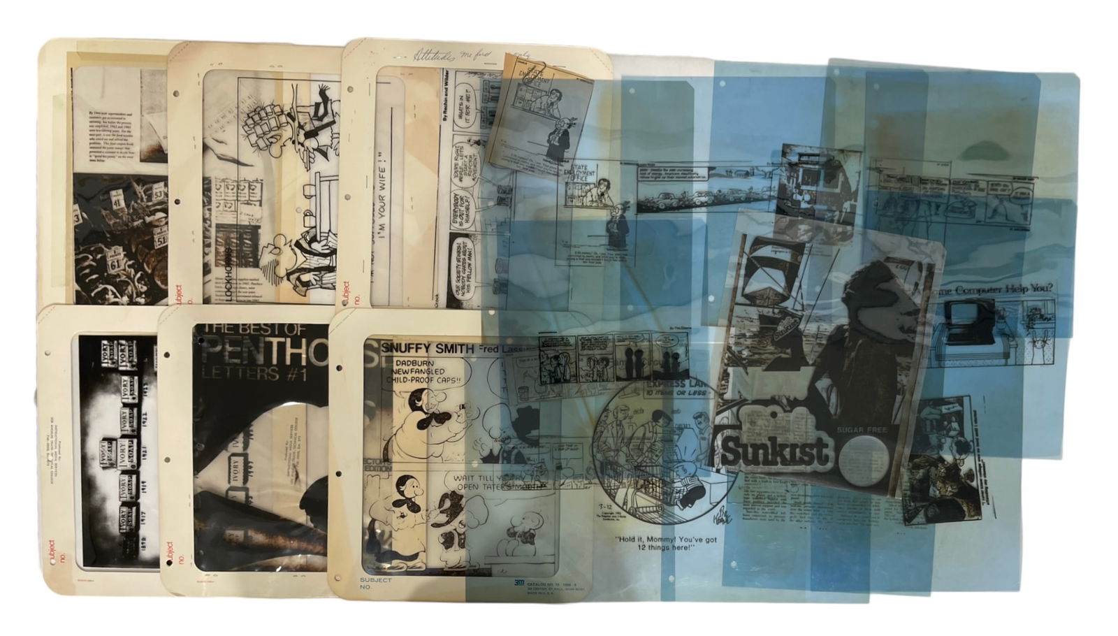 Comic Strip Collection Clear Print Collection (1 of 2)