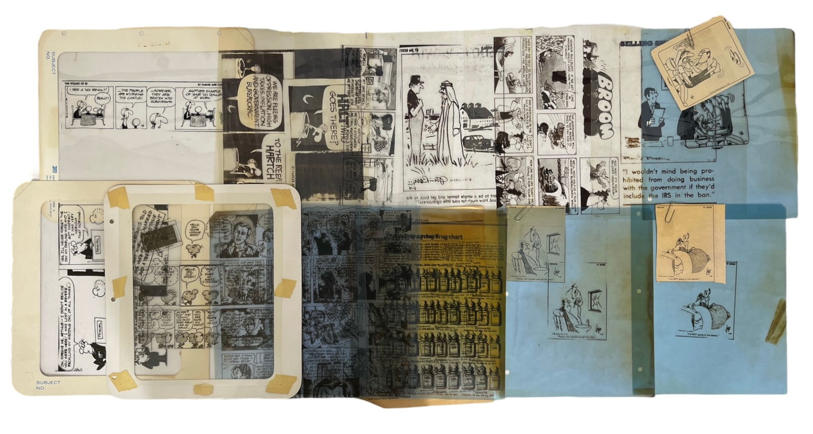 Comic Strip Collection Clear Print Collection (1 of 2)