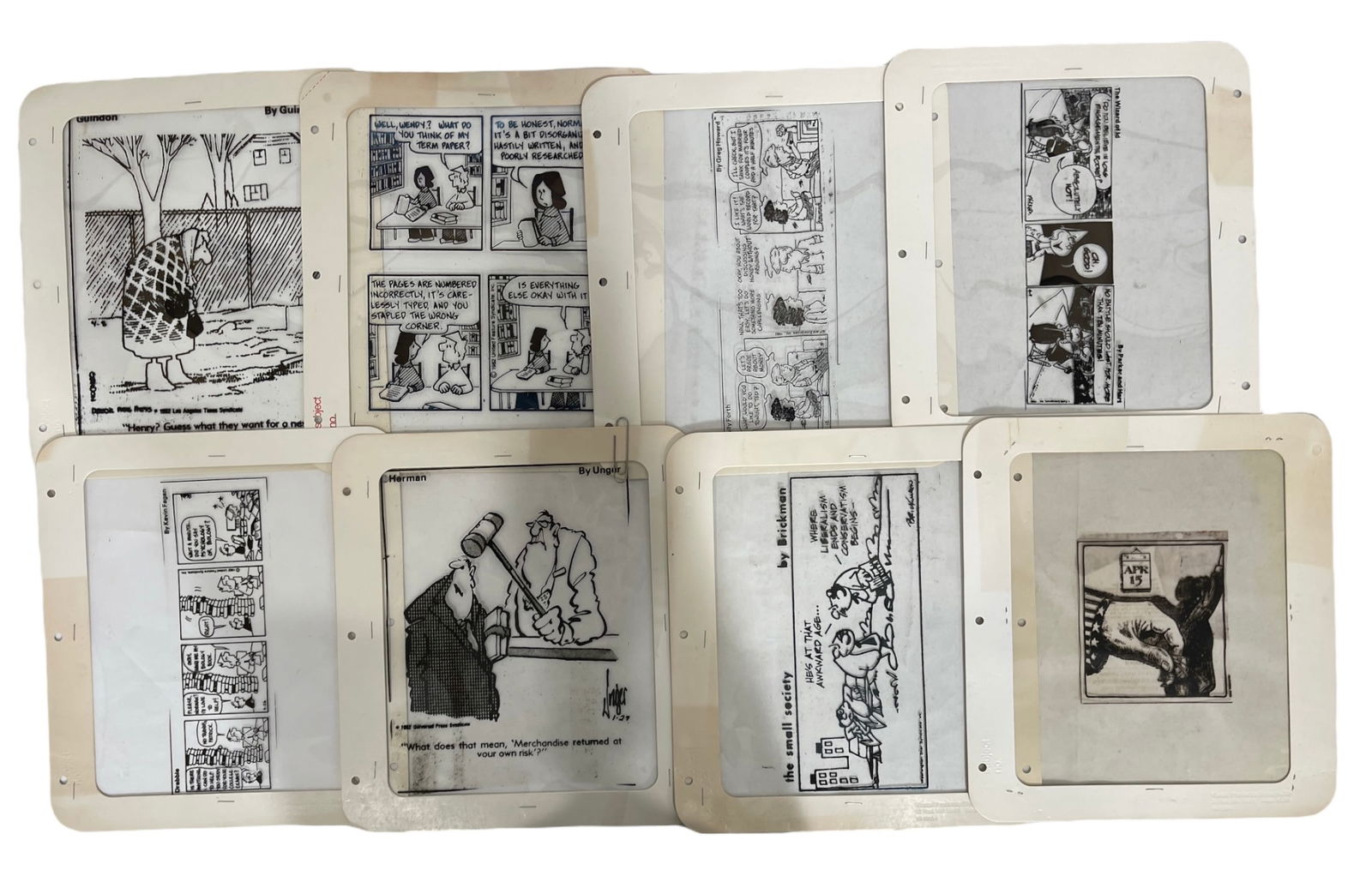 Comic Strip Collection Clear Print Collection (1 of 2)