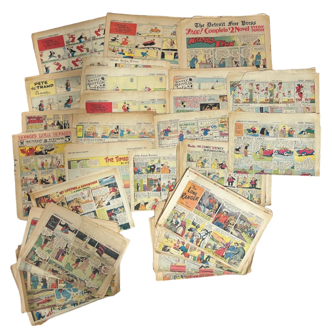 Vintage Rare Newspapers | Comic Section (1 of 3)