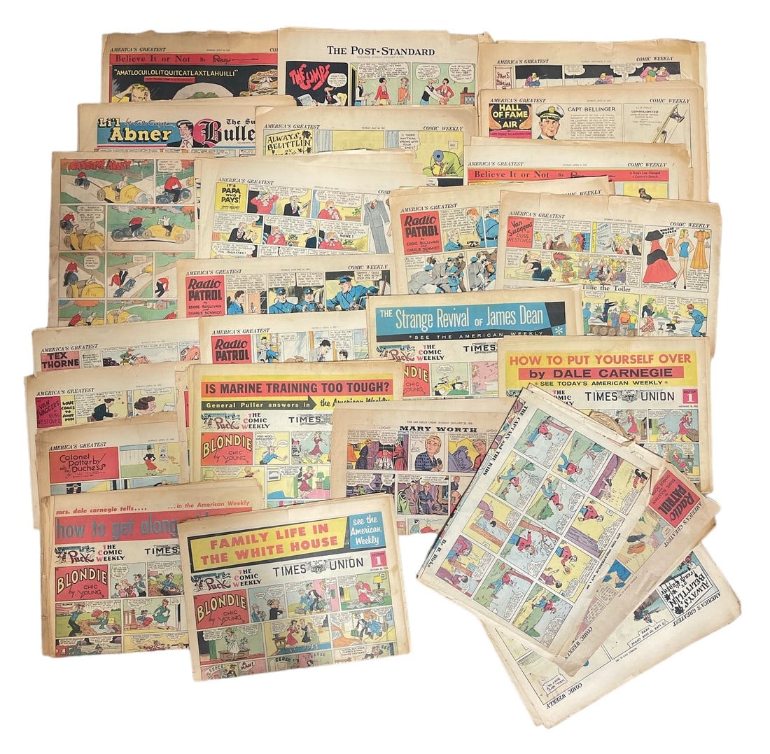 Vintage Rare Newspapers | Comic Section (1 of 1)