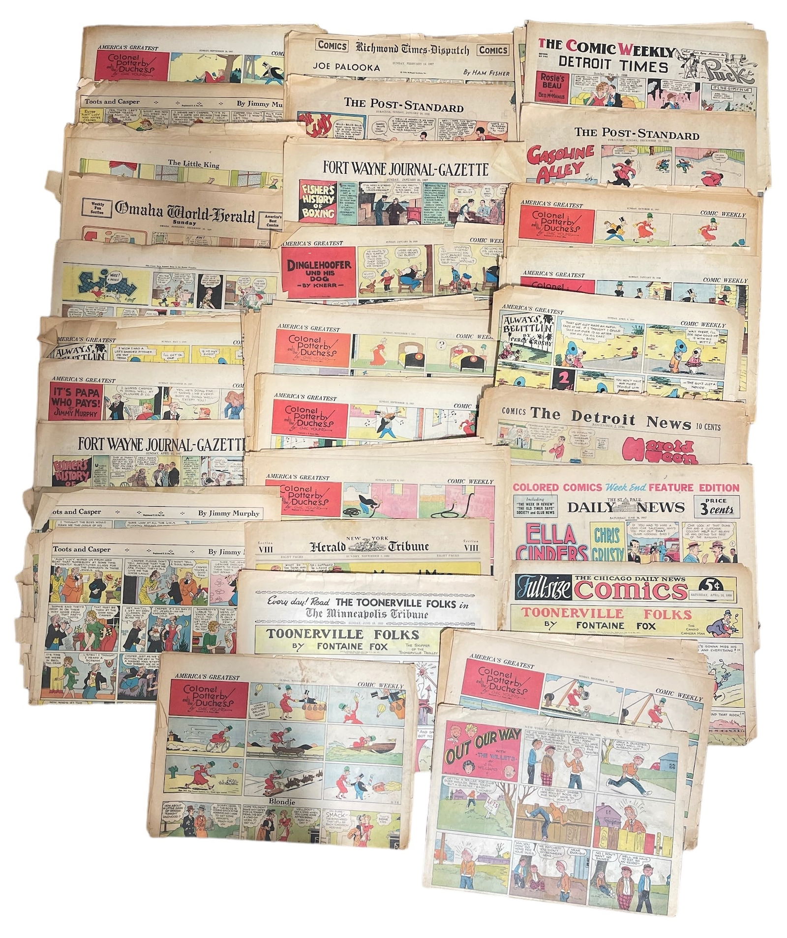 Vintage Rare Newspapers | Comic Section (1 of 3)