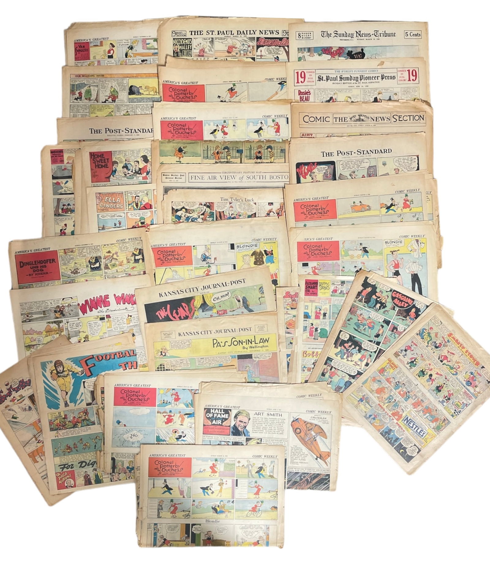 Vintage Rare Newspapers | Comic Section (1 of 3)
