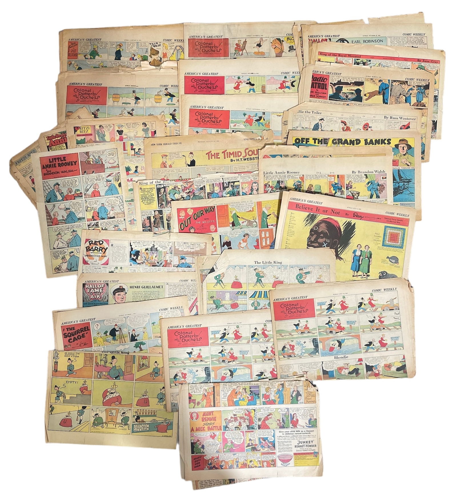 Vintage Rare Newspapers | Comic Section (1 of 1)