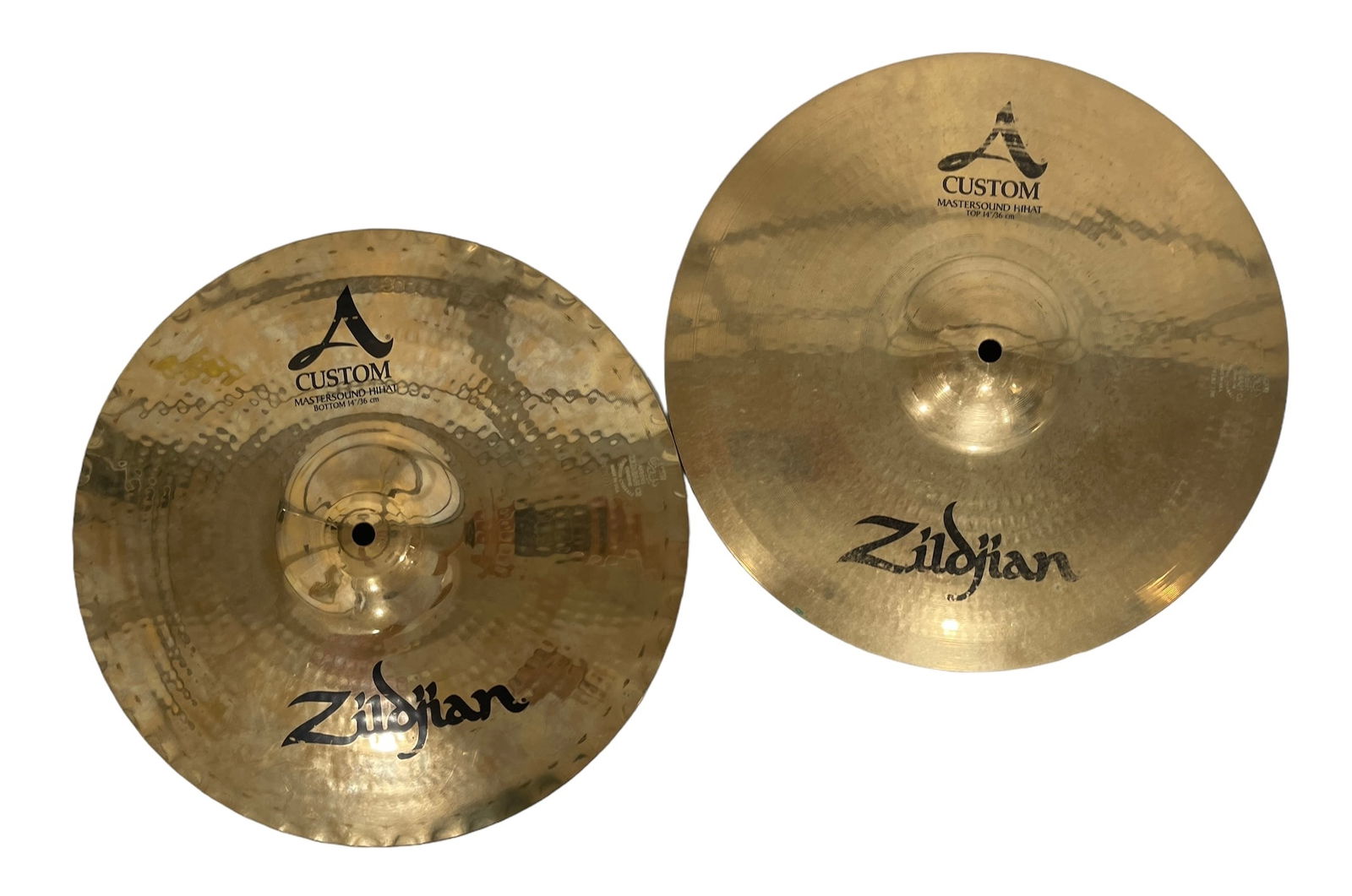 Zildjian 14??/36 | A Custom Hi-Hat Cymbals | Pair (1 of 2)