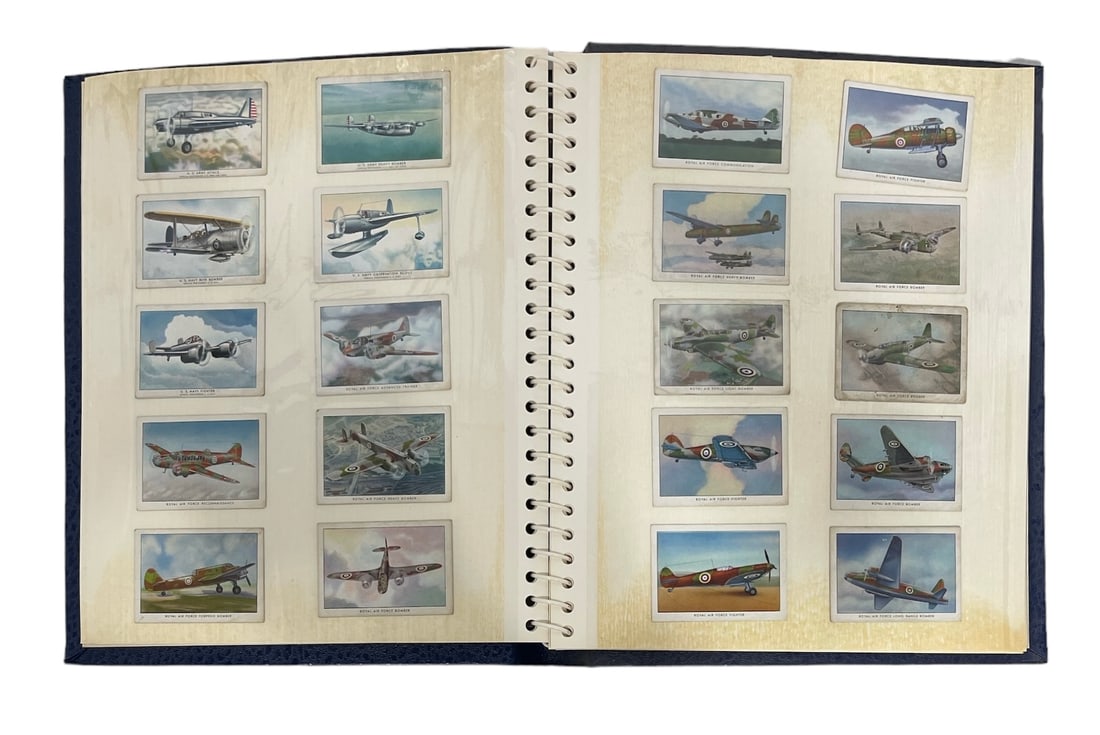 Vintage WW2 Era Wings Cigarettes Airplane Cards (1 of 3)