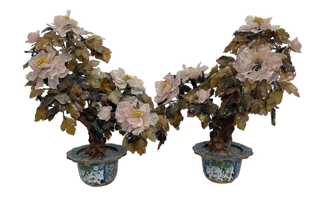 Lot of 2 | Antique Oriental Trees (1 of 4)