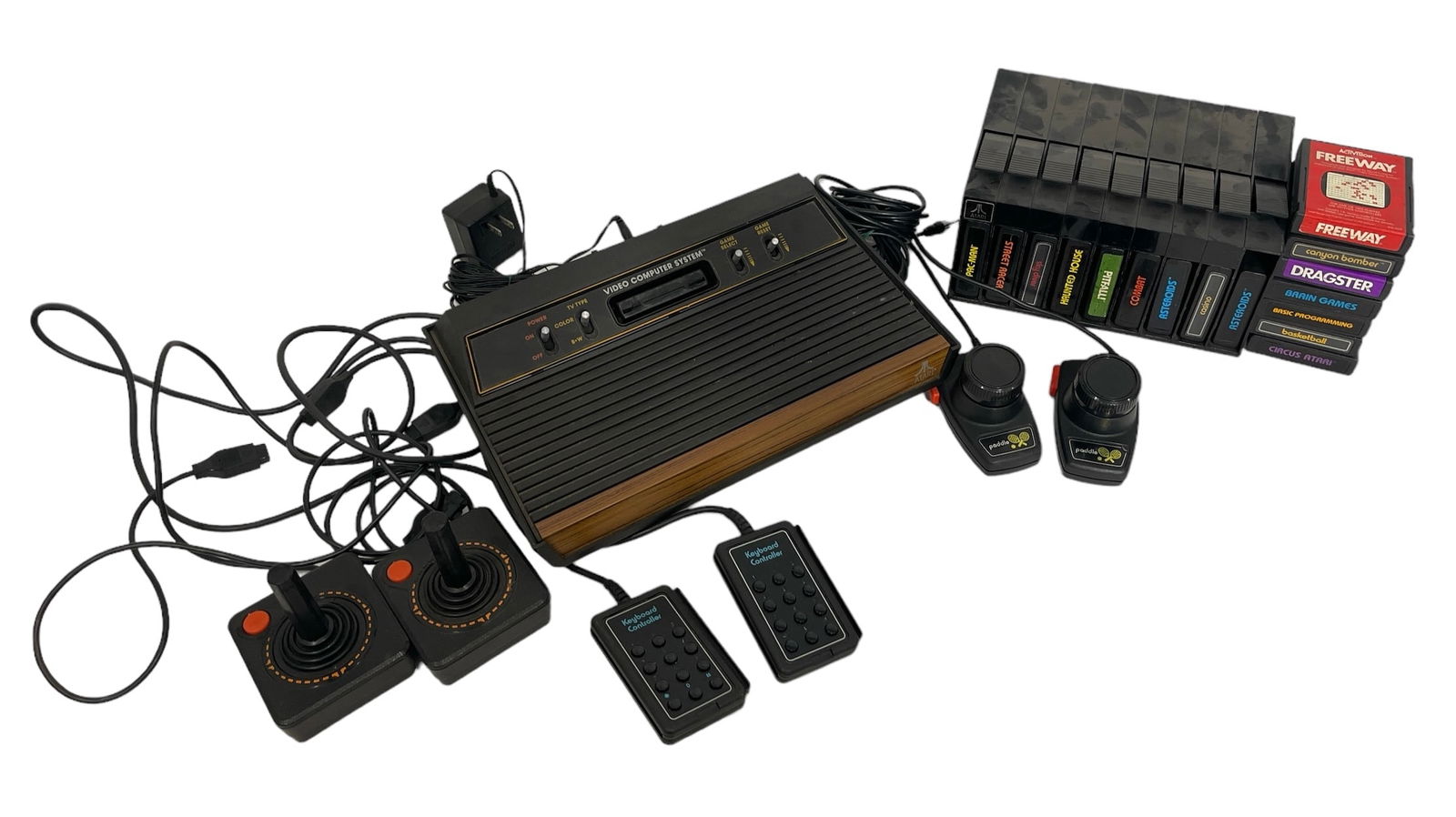 Atari Video Computer System with Games (1 of 7)