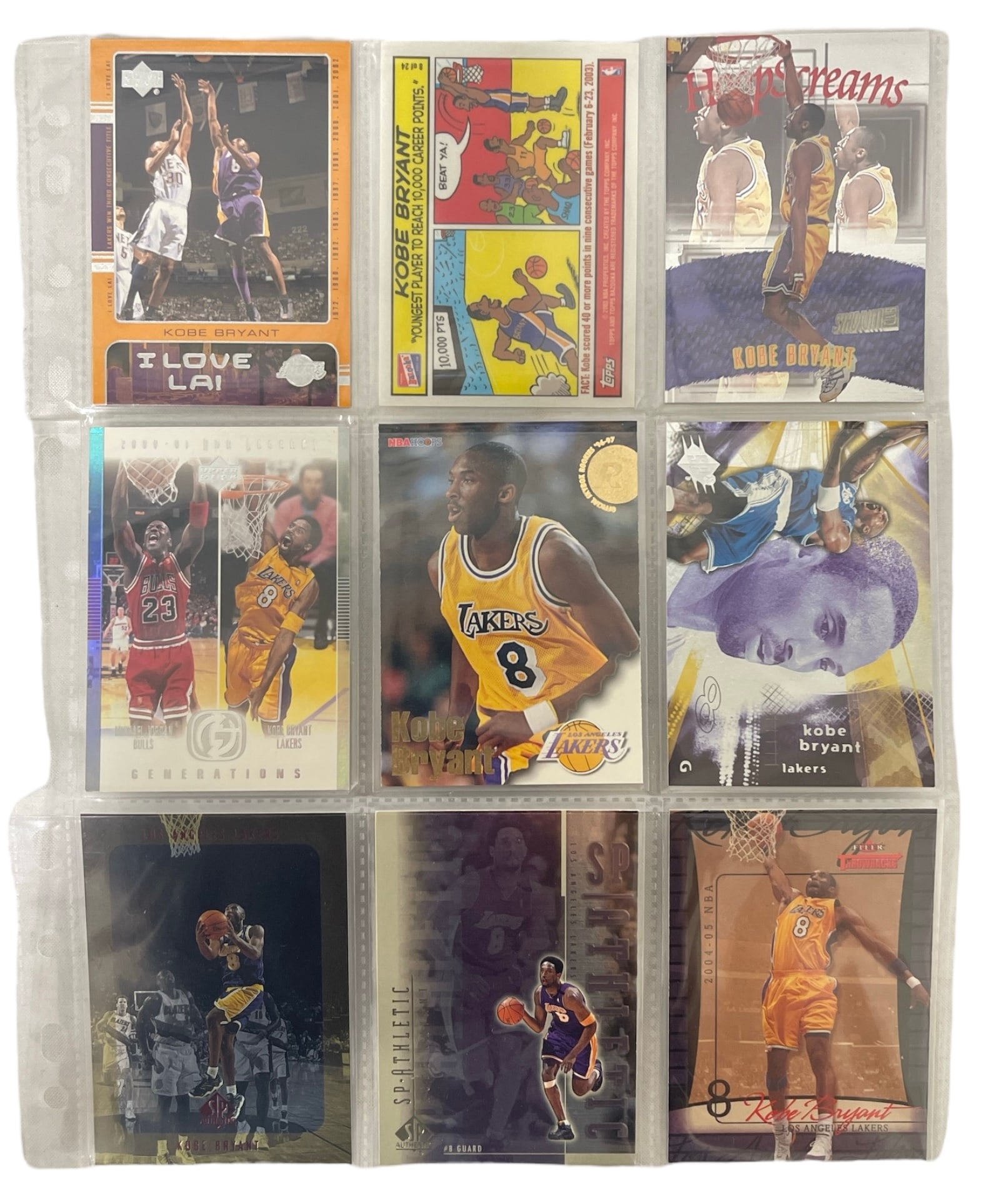 Kobe Bryant Basketball Trading Card Collection: Kobe Bryant Basketball Trading Card Collection