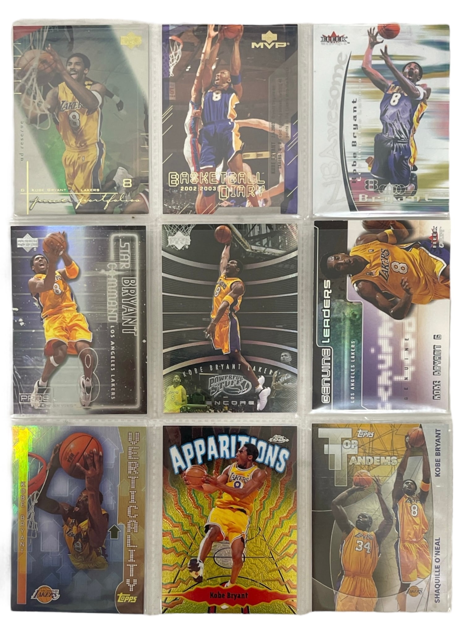 Kobe Bryant Basketball Trading Card Collection (1 of 2)