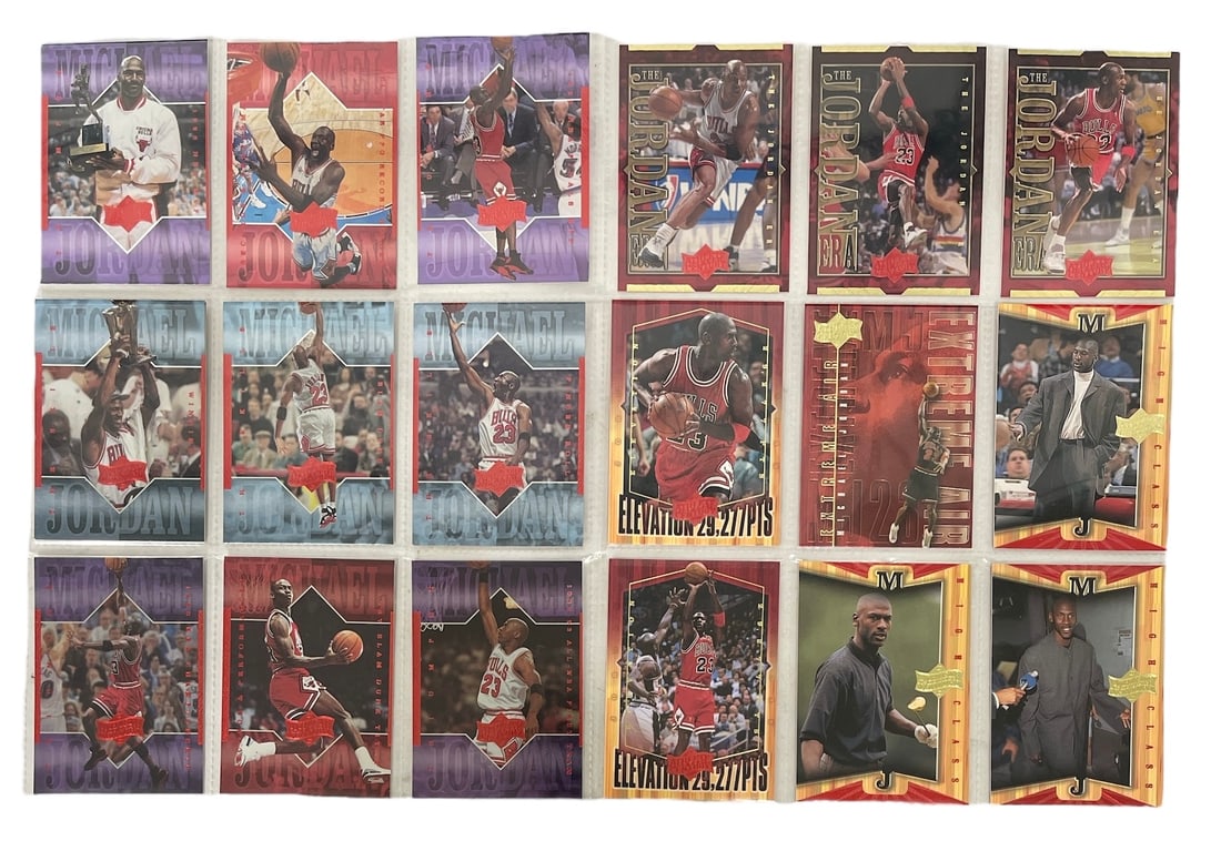 Michael Jordan Basketball Trading Card Collection (1 of 2)