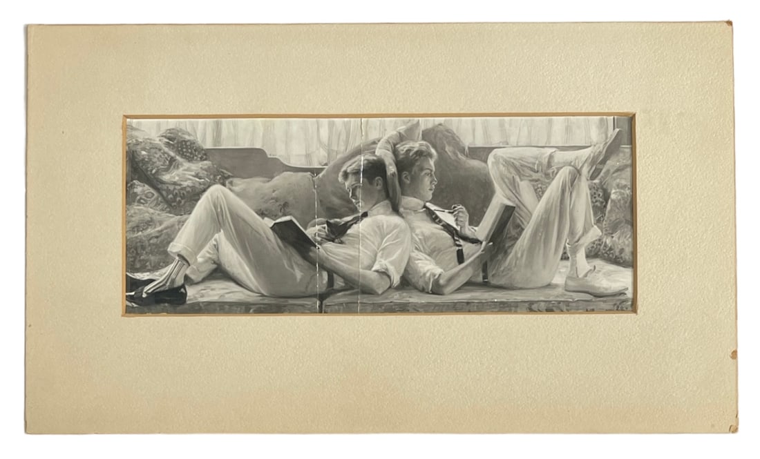 Vintage Photo By Albert Herter | Print: Vintage Photo By Albert Herter | Print