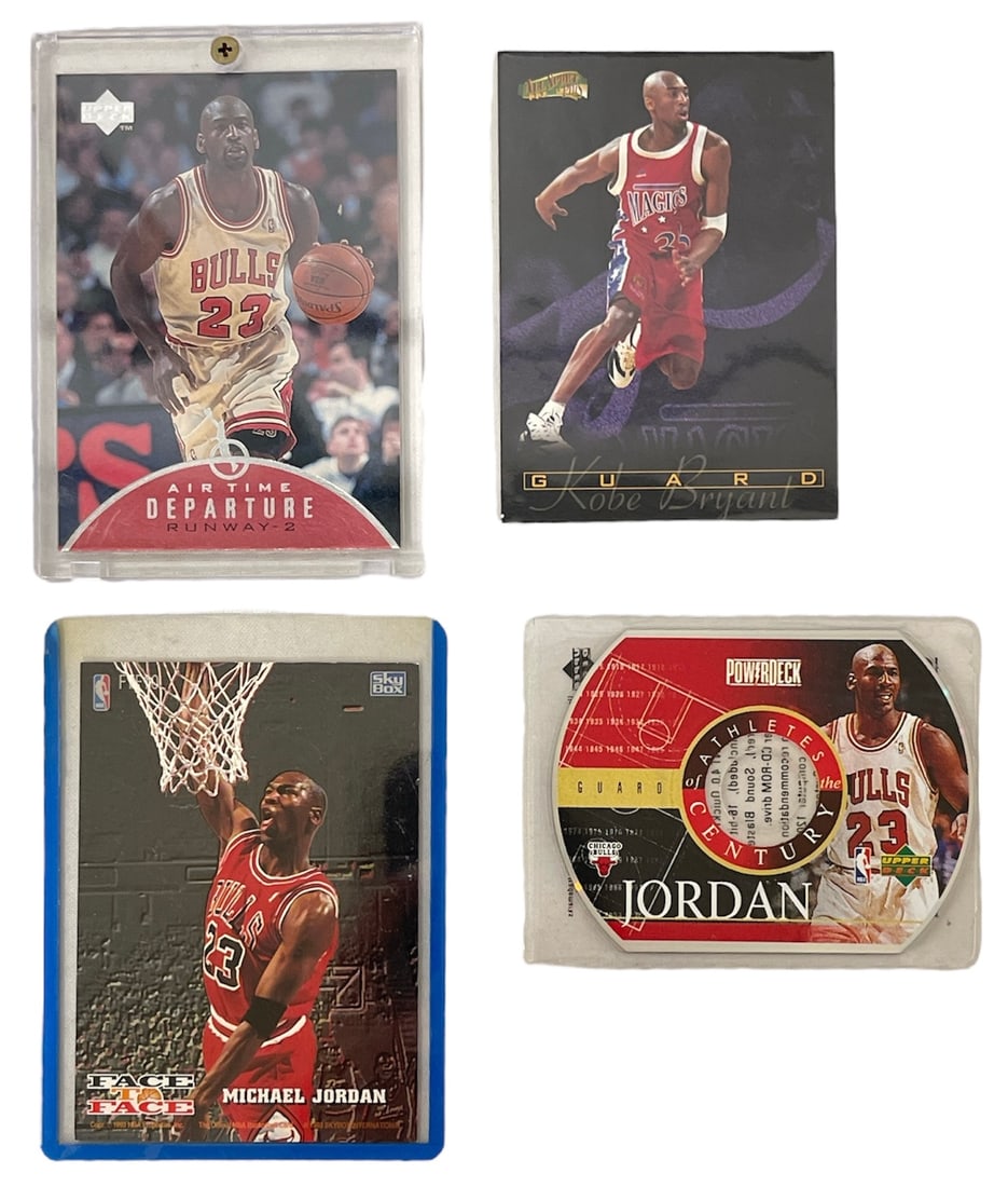 Kobe Bryant and Michael Jordan Sports Cards (1 of 2)