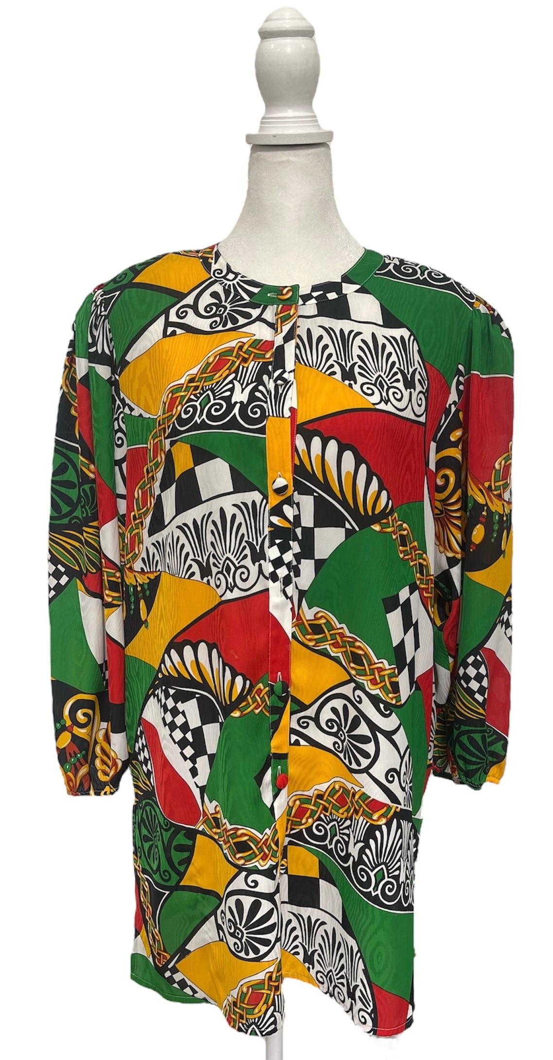 Vintage Diane Freis Blouse (1 of 3)