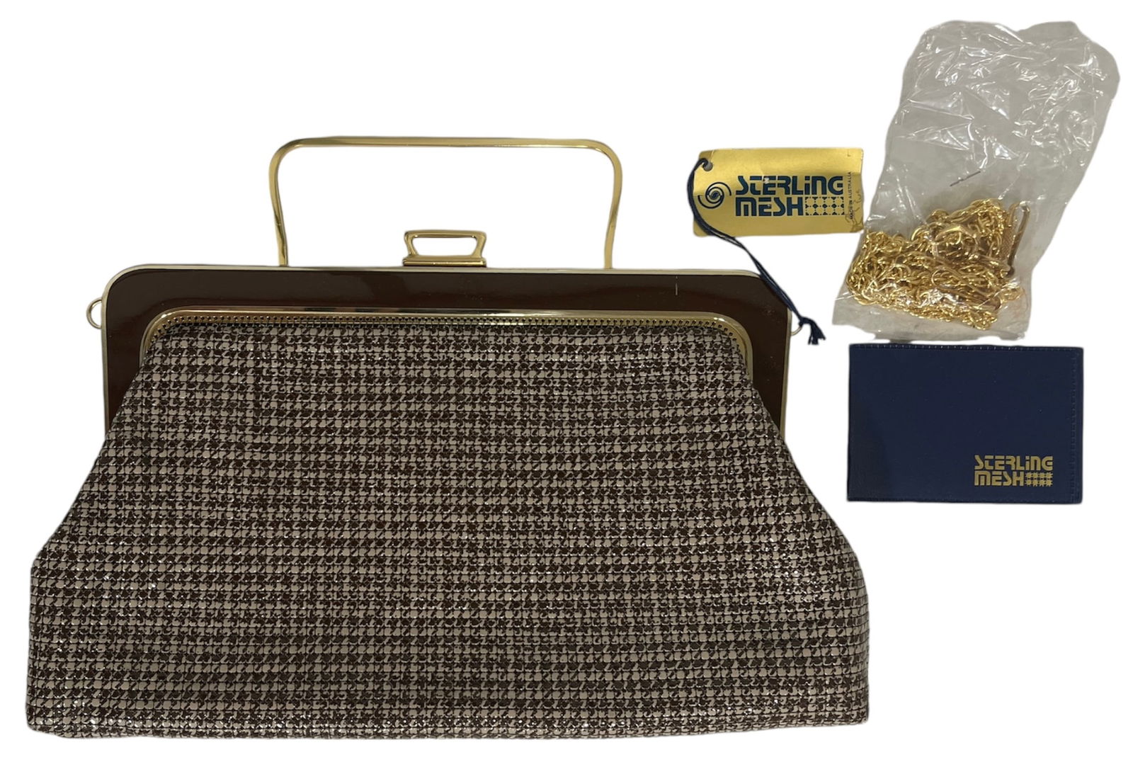 Vintage Sterling Mesh Purse (1 of 4)