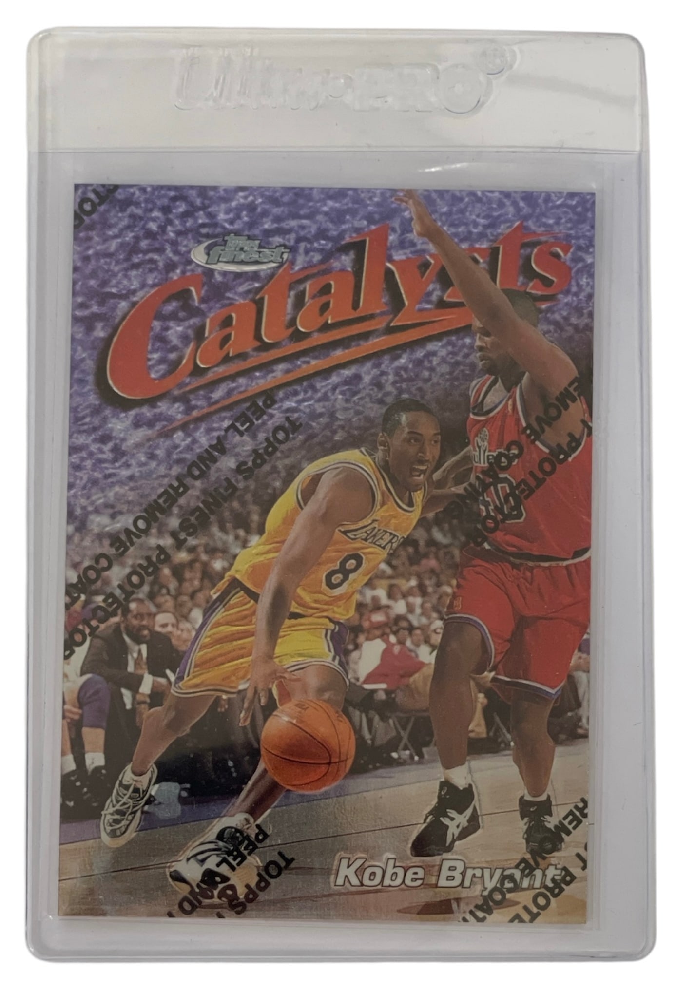 1998 Topps Finest Silver Catalyst Kobe Bryant (1 of 2)