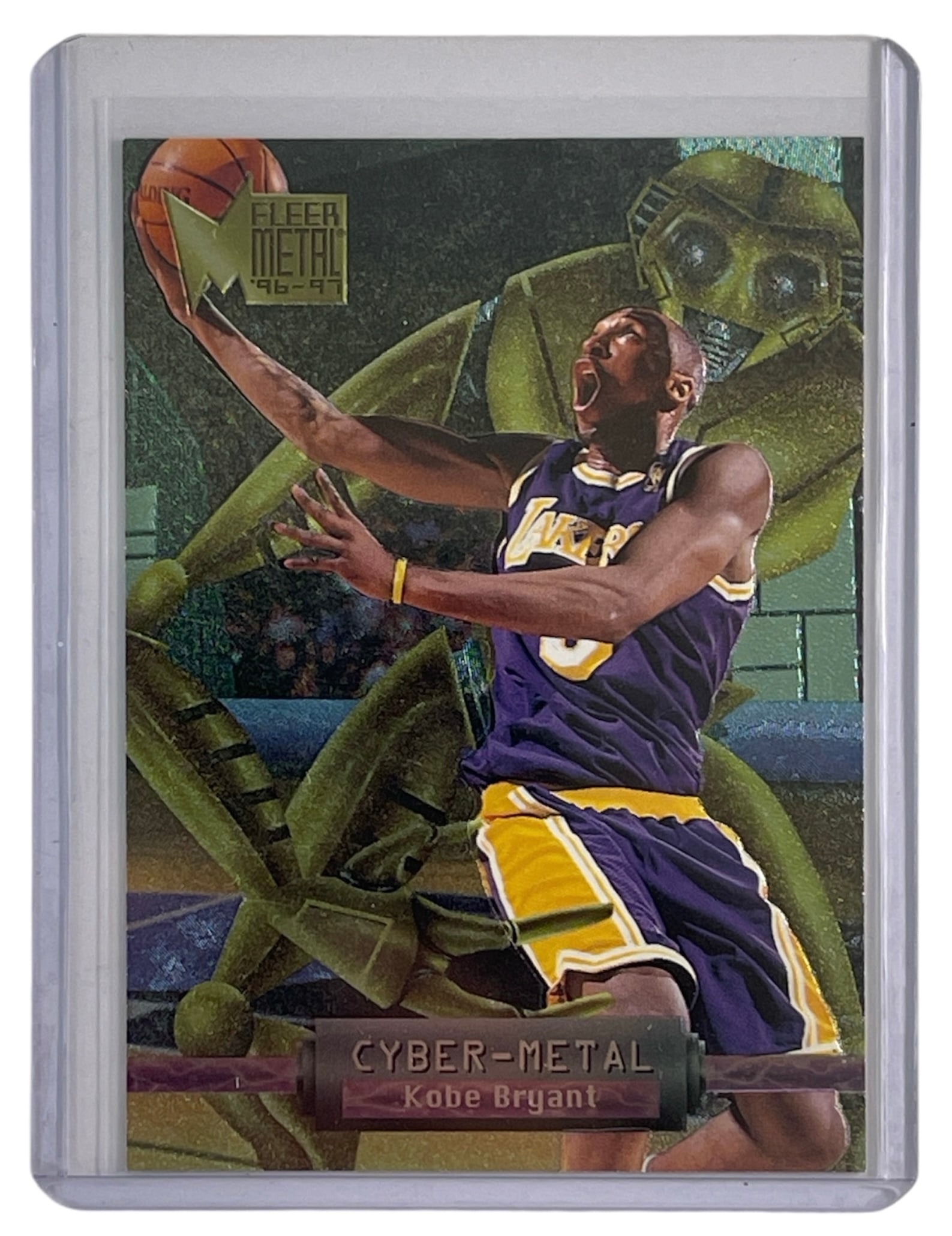 1996-97 Cyber Metal No. 5 | Kobe Bryant: 1996-97 Cyber Metal No. 5 | Kobe Bryant