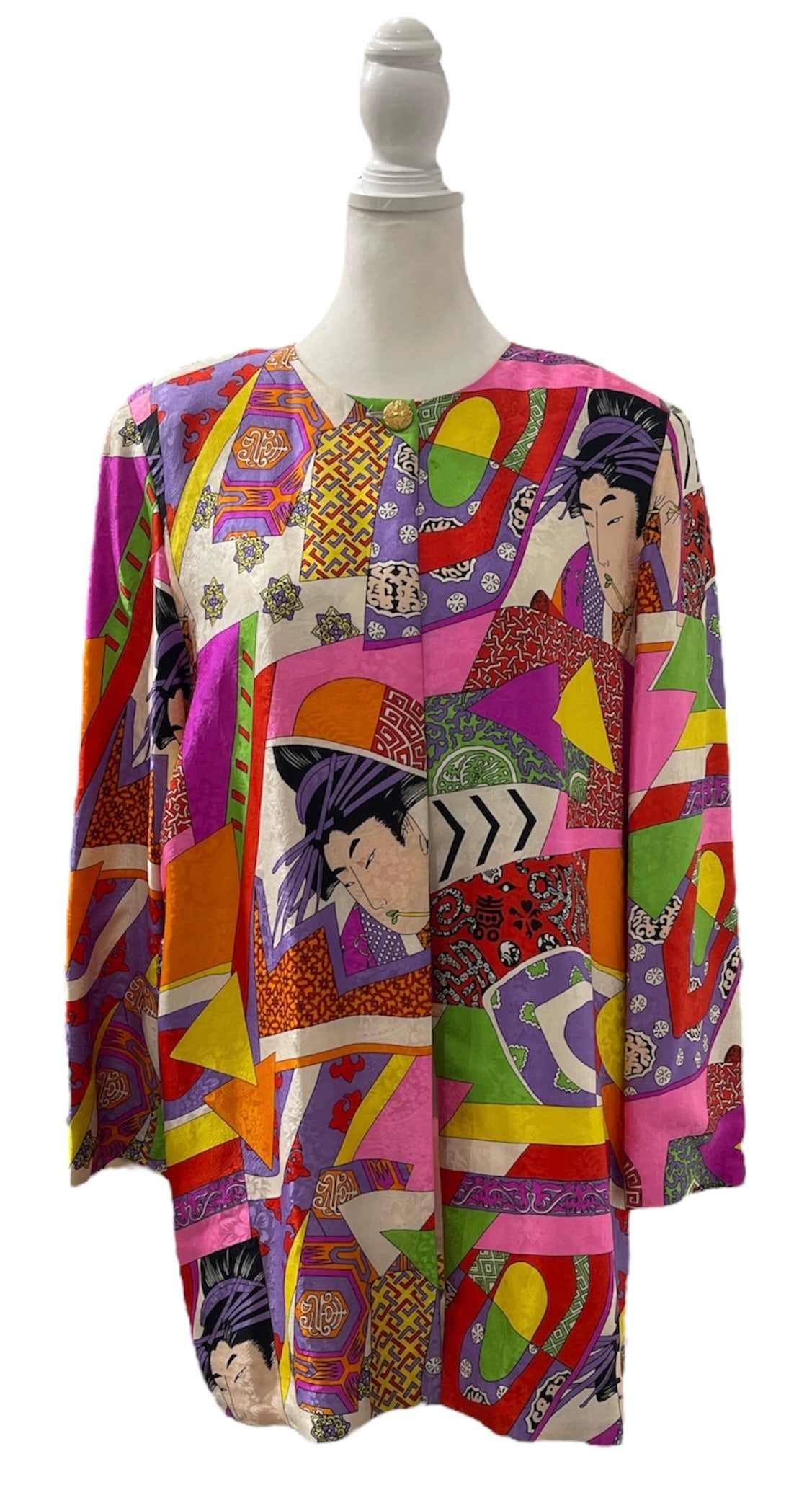 Diane Freis Blouse | 100% Silk (1 of 3)