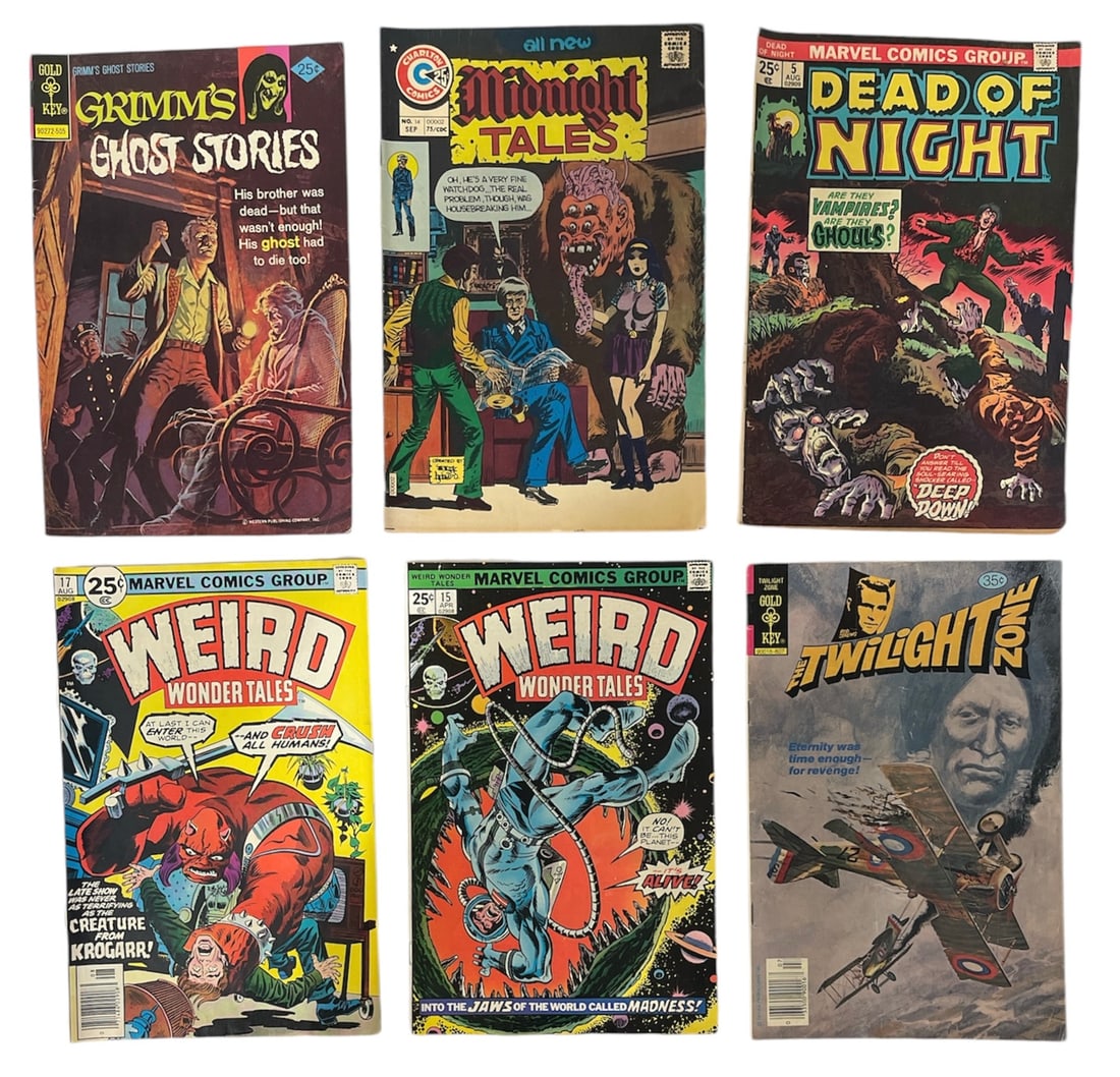 Lot of 6 Comic Book Collection (1 of 2)