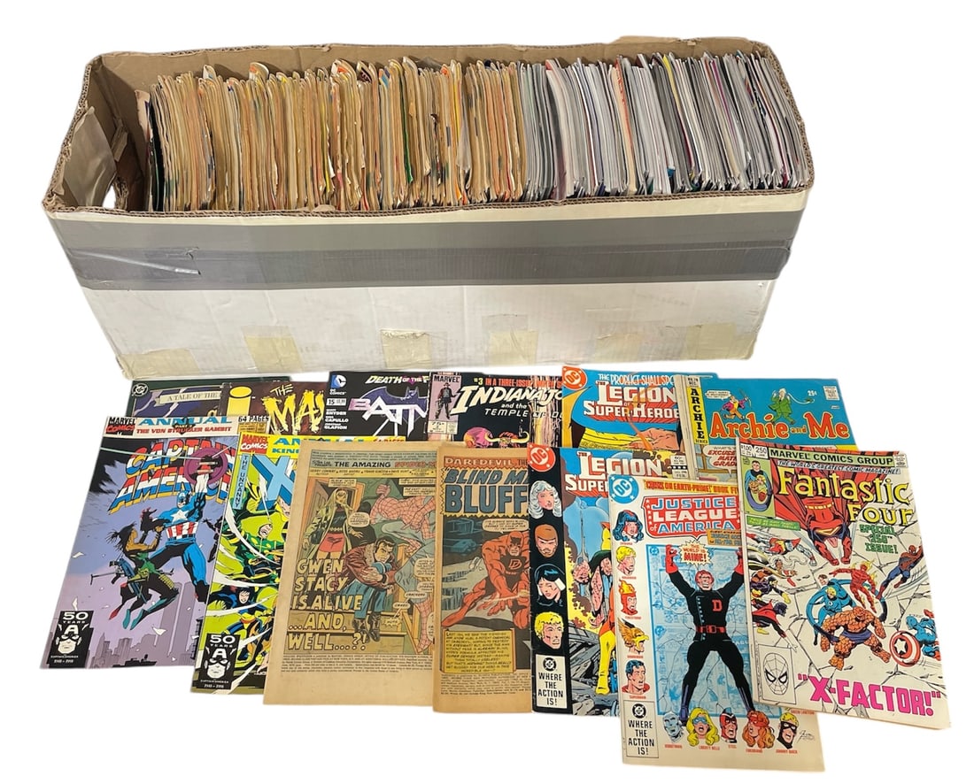 Long Box of Comic Books (1 of 1)
