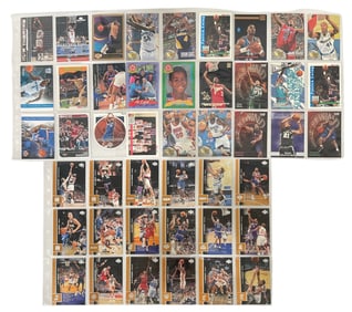 Rare Basketball Trading Card Collection