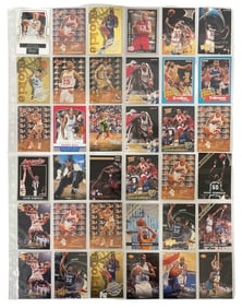 Rare Basketball Trading Card Collection