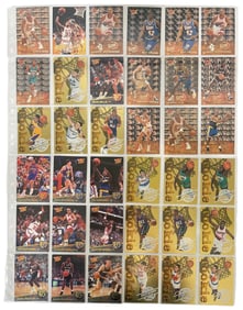 Rare Basketball Trading Card Collection
