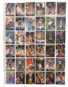 Rare Basketball Trading Card Collection