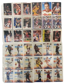 Rare Basketball Trading Card Collection