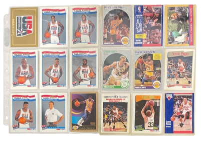 Rare Basketball Trading Card Collection